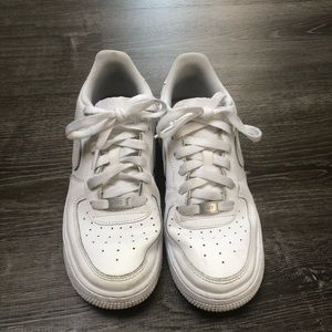 White Nike Air Forces